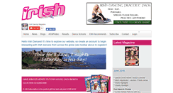 Desktop Screenshot of irishdancing.com